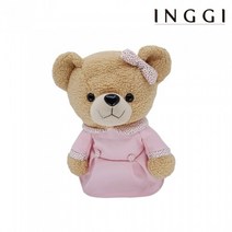 브랜드없음 [INGGI -정품] INGGI 쿠키 패밀리 마미 드라이버커버 헤드커버, 베이지