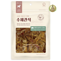 라이브잇 굿데이 강아지 수제간식 250g, 3개, 돼지귀 슬라이스