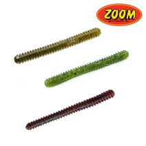 줌웜 ZOOM 더블링거 4인치 배스웜 배스루어, 052-018
