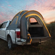 차박텐트 꼬리텐트 꼬리 도킹 차량용 카쉘터 SUV 픽업트럭 렉스턴 렉스턴스포츠, 회색 미들