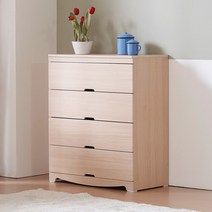 로쏘 에리카 800 4단 서랍장, 메이플화이트