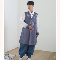 긴 저고리 디자인 중고등학생 남자 한복 경복궁한복