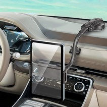 CarLife 삼성 갤럭시탭S9 11 (SM-X710) 태블릿 차량용 대쉬보드 흡착식 거치대, 블랙, 1개