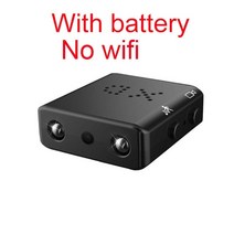 초소형 블랙박스 cctv 적외선 미니 음성 대화 감시 홈 애견 카메라 풀 hd 4k1080p 와이파이 xd ir-cut 야간 투시경 모션 감지 보안 캠코더 dv 센서 픽셀, 1080p(배터리 포함), 32GB 카드 추가