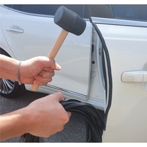 자동차 차 차량 차량용 문콕 방지 가드 도어 몰딩 고무 풍절음 차문찌그러짐 스크래치커버 패드 가이드, 프리미엄 문콕방지가드 블랙 5m (절단형)