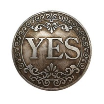 기념주화 예 또는 노 기념 동전 행운의 레터 수집 예술 마술 장난감 공예, Lucky Coin