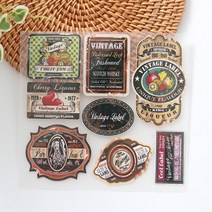 3D 열전사지]빈티지라벨(06)(F018)