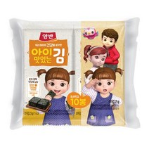 동원에프엔비 동원 양반 아이 맛있는 김(도시락10봉(8매), 1개, 10봉