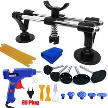 판금 공구 자동차 바디 시트 금속 페인트리스 브리지 풀러 덴트 수리 도구 다른 모양 제거 자동차 트럭 냉장고용, 02 Kit 2 21Pcs EU Plug