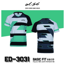 이든 배드민턴 남성용 여성용 티셔츠 ED-3031