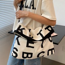 케이에비뉴 유니크 투웨이 프린팅 캔버스 에코백