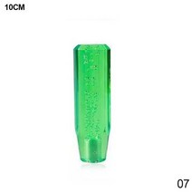 기어봉교체 쉬프트노브 1015cm 범용 자동차 수동 스틱 크리스탈 버블 수동 변속기, 10cm 그린