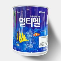 삼화페인트 숲으로 친환경 수용성에나멜 멀티멜 페인트 1L, 레드/오렌지 0104A