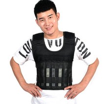 샌드백 통기 짐끌기 장비 히든형 납덩어리 조절가능 중량조끼, T13-1 20Kg빈 가죽 조끼