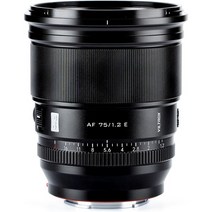 정품 VILTROX AF 16mm f/1.8 FE 소니 SONY E용 풀 프레임 렌즈 LCD 화면 내장 자동 초점 E-Mount a7용 대형 조리개, 75mm F1.2 E(APS-C)