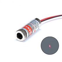 650nm 5mW 6MM 라인/크로스/레드 포인트 레이저 다이오드 모듈 헤드 유리 렌즈 초점 조절 가능 산업용 클, 01 Point