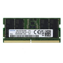 미국발송 삼성 16GB (1x16GB) DDR5 4800MHz PC5-38400 SODIMM 1Rx8 CL40 1.1v 노트북 RAM 메모리 모듈 업그레이드 Adamanta, (16GBx1) 16GB