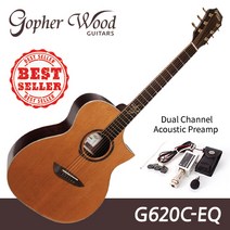 고퍼우드 G620CE 탑백솔리드 EQ기타 [공식대리점 당일발송 평생AS]