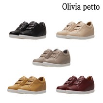 [KT알파쇼핑]올리비아페토 여성 소가죽 트윙클 스니커즈