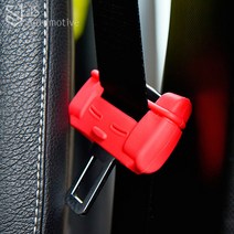 JS automotive 니로 풀체인지 안전벨트 실리콘 버클 보호커버 홀더 튜닝 몰딩 실내 인테리어 용품, 02_안전벨트 홀더커버 블루1p