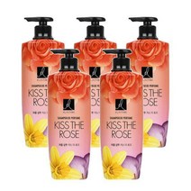 엘라스틴 퍼퓸 키스더로즈 샴푸 600ml X 5개