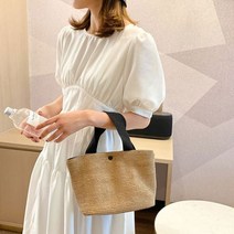 파르떼 라탄백 여름 피크닉 라탄 왕골 가방