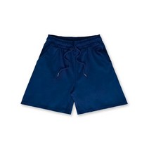 남녀공용 무지 4부 밴딩 반바지