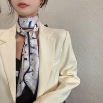 낙엽 롱 프리미엄 띠스카프 쁘띠스카프 실크터치 롱스카프 방도 헤어끈 미니스카프 스카프하는법 스카프연천만의쇼핑