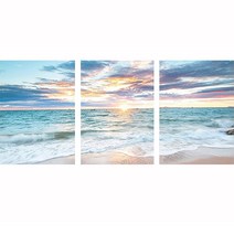 히여 보석 십자수 DIY 패키지 3D 90여종 도안 소형 중형 대형 시리즈, 1세트, 85.. 해변가 바다 3세트 BH-259