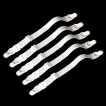 I&H 마스크스트랩 마스크 밴드 고리 마스크걸이 마스크귀보호, 화이트 5개, 화이트, 1개