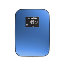 갓포스 USB 충전식 무선 휴대용 기포기, 블루, H5