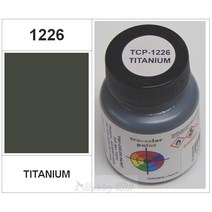 트루컬러페인트 프라모델 모형용 유성아크릴 락카도료 TCP1226 티타늄 30ml
