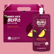 낫띵베럴 식물성 유산균 이너주스 푸룬 10팩, 단품, 단품