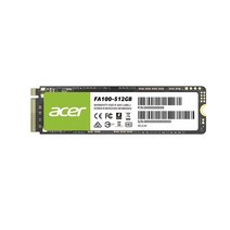 에이서 M.2 인터페이스 NVMe 프로토콜 SSD, 설명내포함, 512GB, FA100