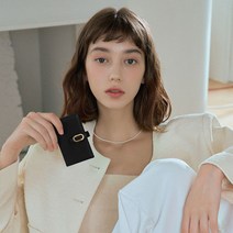 [제이에스티나 백] HAZEL 카드지갑 BK (JSNCSE3BS301BK010)