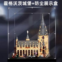 해리포터레고 중국레고 레고호환 호그와트성 급행열차, 옵션03.호그와트 성 + 방진 전