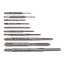 10pcs m1 ~ m3.5 머신 핸드 탭 세트 HSS 스레드 와이어 탭핑 스레딩 탭