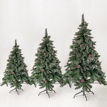 아트박스/림드 크리스마스 트리 나무 스노우 솔방울베리 120cm