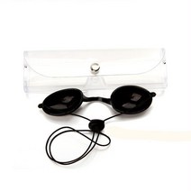 LED불빛 눈가리개 안대 블랙 핑크 빛차단 LED보호안대 눈보호고글 보호안경, 1개, 레이저눈가리개 핑크