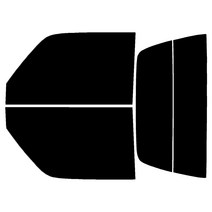 로톰 대우 다마스 측후면 썬팅필름, 다마스 밴 (91-20), RTF-4S 05 (진함), 한국GM