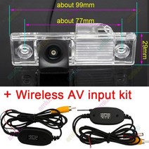 후방카메라 화물차 어라운드뷰 브랜드호환 170 ° hd 1080p 자동차 후면보기 역방향 chevrolet epica, 물고기 눈 무선