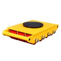 도비바퀴 스페이스롤러 화물 캐스터 중량물 리프트 8t, 악화 된 부티크 12 톤 고무 타이어  8