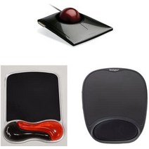 켄싱턴 K72327A 슬림 블레이드 트랙볼 블랙, 4. + 2 개 mouse pad