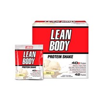 린 바디 프로틴 쉐이크 바닐라 맛 79g 42포 Lean Body All-in-One Protein Shake Packets