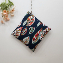 [미술관] 나뭇잎 방석 쿠션 관공서 카페 쇼파 사무실, 커버+쿠션솜포함발송, 네이비