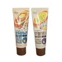 복음자리 호두바닐라 스프레드 130g+ 마늘버터 스프레드 100g