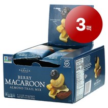 리암마켓 Sahale Snacks 사헬 스낵 아몬드 트레일 믹스 베리 마카룬 9개입 각 42.5g 1팩, 3팩
