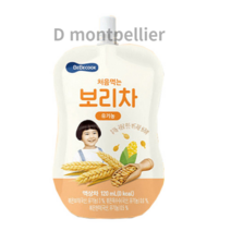 베베쿡 처음먹는 유기농 보리차, 100%유기농 보리맛, 120ml, 160개