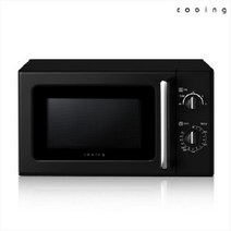 쿠잉 전자레인지 레트로 디자인 20L MM-R20AB 블랙, 단품