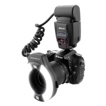 선박 us Meike MK-14EXT LED TTL 매크로 링 플래시 라이트 AF I-TTL 지원 램프 Nikon DSLR 카메라